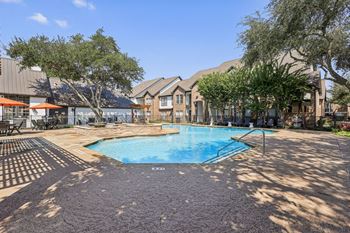 Two sparkling swimming pools